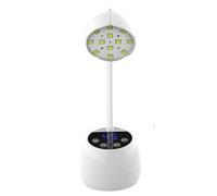 Akfldms UV LED Nail Lamp Cordless 36W Mini UV Light for Gel X Nails Tips Rechargeable Nail Dryers with & 4 Timer