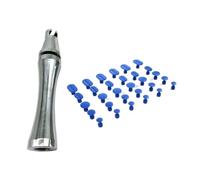 Akfldms Vehicle Hails Dents Removal Tool Not Damage Paint Sliding Hammer Dents Pulelr with 30pcs Pull Hammer Pull Tab