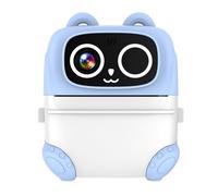Akfldms Video Recorder Camera 1080P Digital Children Camera Photography Instant Printer Camera Birthday Gift for Kids Blue