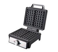 Akfldms WaffleMaker Single Plate Two- Bread Maker, Double-Sided Heating, Non-Stick Design for Family Restaurant UK Plug