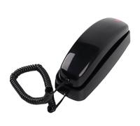 Akfldms Wall-Mounted Extension Wired Fixed Telephone Corded Home Phone, Trimline House Phone for Landline Wall Mount, Big Button Hotel Wall Phone A