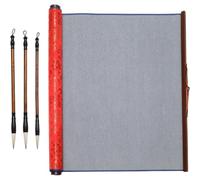 Akfldms Water-Based Writing Brush Pen Set- Nonwoven 4 Pcs No Ink Chinese Calligraphy Practice Tools Featuring 3 Traditional Brushes A