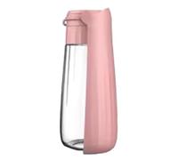 Akfldms Water Bottle Drinking Dispenser Foldable Portable Outdoor Cup in for Small Medium Large Sizes for Small Dogs Cats Pet Supplies Pink