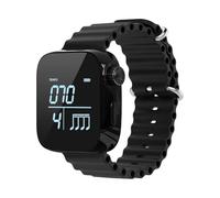 Akfldms Wearable Metronome Watch Vibrating Metronome Multi-Function Sport Running Beat Counting Watch for Guitar Piano Drums A