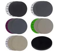 Akfldms Wet Dry Sandpaper Kit 3-6 Inch 41Pcs Assorted 1000-5000 with Interface Pad Waterproof for Metal Wood Grinding