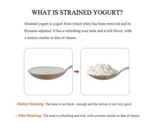 Akfldms Whey Separator 1800ml Yogurt Filter Greek Yogurt Strainer Food Strainer Storage Container Cheese Tools Kitchen Supplies