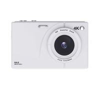 Akfldms Wifi Digital Camera 4K CCD 64MP Digital Video Camera 16X Digital Zoom 2.8inch Screen 32GB Card B