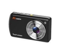Akfldms WiFi Digital Camera 8GB 1300W HD 3.6-Inch IPS Touchscreen AI Selfie Beauty Camera Front and Rear Lenses
