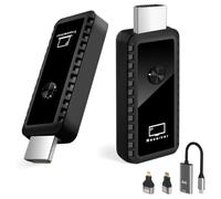 Akfldms Wireless -Compatible Transmitter and Receiver 4K Decode 1080P Output 2.4G/5G Plug&Play