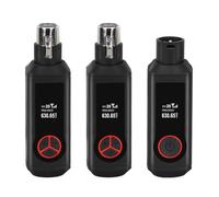 Akfldms Wireless Microphone System 2.4GHz Dynamic Microphone Converter XLR Transmitter Receiver Mic Parts