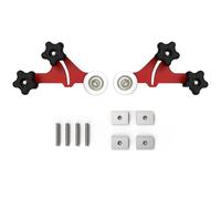 Akfldms Woodworking Multi-Purpose Loc Board Table Saw Pushing Tool One Way Bearing Roller Feeder Safety Guide Pressing Feeder