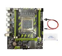 Akfldms X79G Desktop Motherboard DDR3 LGA2011 4X DDR3 Memory Slots RECC Support PCI-E X16 SATA3.0 M. 2 NVME Storage Interface for Gaming Computers X79 Series Server