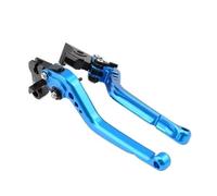 AKFMKSN Brake Clutch Levers for CB600F CB900F for Hornet CBR900RR CBR600 F/F2/F3/F4/F4i CBF600 N/S Motorcycle Short/Long Brake Clutch Levers Adjustable(Long Blue)