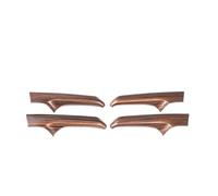 AKFMKSN Car Interior Decoration for Toyota for Land for Cruiser for Prado FJ150 150 2010-2018 / Black Wood Grain Car ABS Interior Door Handle Trim(Pine Wood Grain)