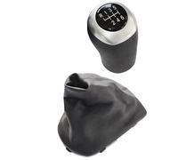 AKFMKSN Gear knob for Hyundai for Verna 2010-2017 PU Leather Car Shift Gear Knob Manual Transmission car Gear Shift knob(6 Speed 1pair)