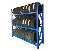 AKFNCJE Three-tier Adjustable Tire Rack, 1,100-pound Capacity