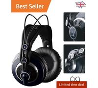 AKG K240 MKII Professional Over-Ear Studio Headphones - Semi-Open Design for ...