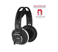 Akg K872 Master Reference Over Ear Closed-Back Headphone In Black Black One Size