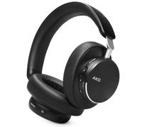 AKG N9 Hybrid Over-Ear Headphones - Wireless Crystal Clear Sound, True Adaptive Noise Cancelling, Zoom-Certified Call Quality, 100h Battery Life, Bluetooth, USB-C, Black