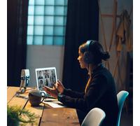 AKG Pro Audio Podcaster Essentials Kit for Streamers, Vloggers, and Ga