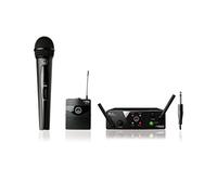 AKG WMS40 Mini Dual Mix Wireless System - Microphone/Instrument, ISM/CH70, WMS40 Mini 2 Mix system