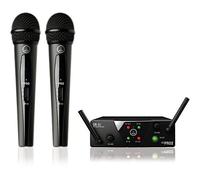 AKG WMS40 Mini Dual Vocal Wireless System - Dual Microphone, ISM/CH70