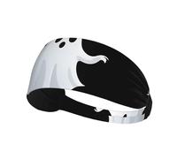 AKGFFDS A clever and weird elf Printing Elastic Exercise Headband Sports Head Tie for Men and Women, Soft, Quick-Dry