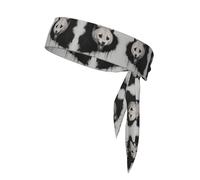 AKGFFDS Angry howling wolf Printing Sports Head Tie Headband for Men and Women, Soft & Breathable Moisture Wicking Athletic