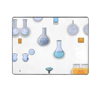 AKGFFDS Anti-slip floor mat carpet 63x48in Laboratory equipment Printing good water absorption suitable for kitchen, bathroom and living room