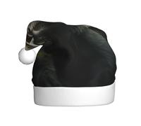 AKGFFDS big monkey Printing Christmas Hat for Adult material is soft and lightweight