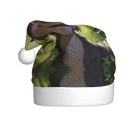 AKGFFDS Donkey in the Jungle Printing Christmas Hat for Adult material is soft and lightweight