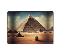 AKGFFDS Dreaming of the Pyramids of Khufu Printing Carpet 80x58 in Area Rug for Living Room, Office, Coffee Table, Bed, Balcony - Soft, Fluffy, Water Absorbent, Durable
