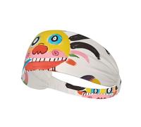 AKGFFDS Graffiti Monster Printing Elastic Exercise Headband Sports Head Tie for Men and Women, Soft, Quick-Dry