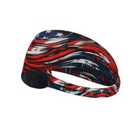 AKGFFDS Graffiti walls Printing Elastic Exercise Headband Sports Head Tie for Men and Women, Soft, Quick-Dry