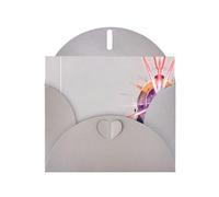 AKGFFDS Gray Holiday greeting check blank card and pearl beautiful blank note block Four-sided laser Printing