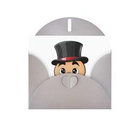 AKGFFDS Gray Holiday greeting check blank card and pearl beautiful blank note block Magician's avatar Printing