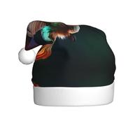 AKGFFDS Hummingbirds in Flight Printing Christmas Hat for Adult material is soft and lightweight