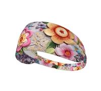 AKGFFDS If it blooms soon. Printing Elastic Exercise Headband Sports Head Tie for Men and Women, Soft, Quick-Dry