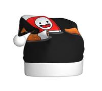AKGFFDS Induce hormones Printing Christmas Hat for Adult material is soft and lightweight