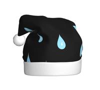 AKGFFDS It's raining Printing Christmas Hat for Adult material is soft and lightweight