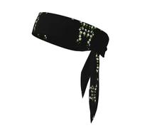 AKGFFDS Jasmine hanging basket Printing Sports Head Tie Headband for Men and Women, Soft & Breathable Moisture Wicking Athletic