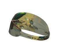 AKGFFDS Kingfisher on the branch Printing Elastic Exercise Headband Sports Head Tie for Men and Women, Soft, Quick-Dry