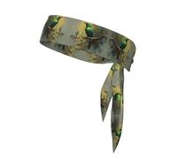AKGFFDS Kingfisher on the branch Printing Sports Head Tie Headband for Men and Women, Soft & Breathable Moisture Wicking Athletic