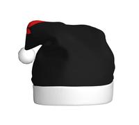 AKGFFDS Kiss the lips Printing Christmas Hat for Adult material is soft and lightweight
