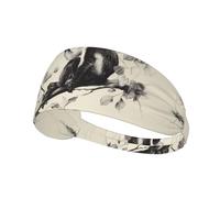 AKGFFDS Monkey on a branch Printing Elastic Exercise Headband Sports Head Tie for Men and Women, Soft, Quick-Dry