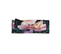 AKGFFDS Morning dew on roses Printing Baby Bow Headband - Soft, Skin-Friendly, and Stretchy Polyester Headband for Infants 0-6 Months