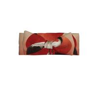 AKGFFDS Red-crowned Crane Printing Baby Bow Headband - Soft, Skin-Friendly, and Stretchy Polyester Headband for Infants 0-6 Months