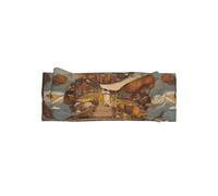 AKGFFDS Ship Gang Leader Printing Baby Bow Headband - Soft, Skin-Friendly, and Stretchy Polyester Headband for Infants 0-6 Months