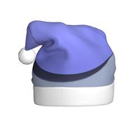 AKGFFDS Solid color circle Printing Christmas Hat for Adult material is soft and lightweight