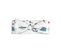 AKGFFDS The cartoon phenomenon Printing Baby Bow Headband - Soft, Skin-Friendly, and Stretchy Polyester Headband for Infants 0-6 Months